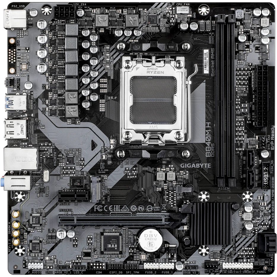 Материнская плата Gigabyte B840M H, RTL