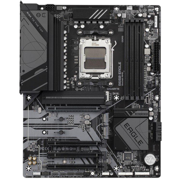 Материнская плата Gigabyte B650E Eagle Socket AM5 AMD B650 4xDDR5 ATX AC`97 8ch(7.1) 2.5Gg RAID+HDMI+DP