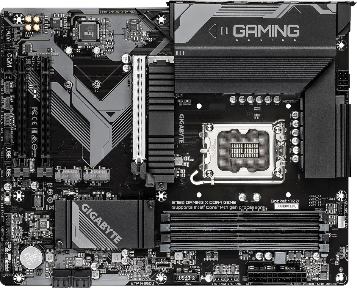 Материнская плата Gigabyte B760 Gaming X DDR4 Gen5 (B760 Gaming X D4 Gen5 )