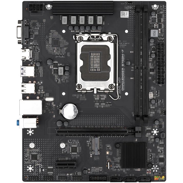 MB s1700 Maxsun MS-Challenger B760M-F (6940709699638), 2*DDR4, 1*PCIEx16, 1*PCIEx1, 1*M.2, 4*USB3.2Gen1, 6*USB2.0, 3*SATA3.0, 1G, VGA, HDMI, M-ATX, RTL