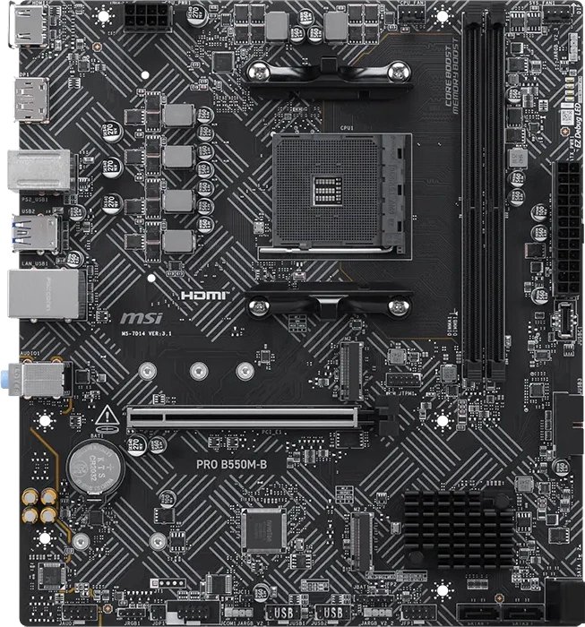 Материнская плата MSI Pro B550M-B
