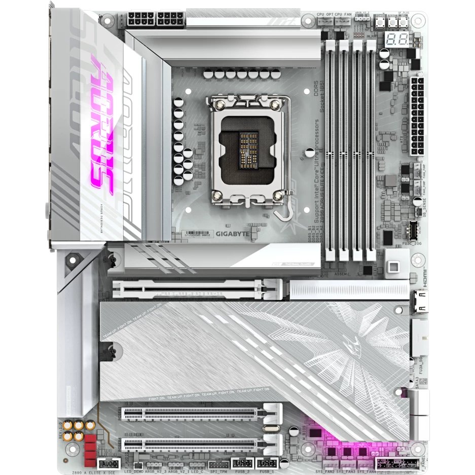 Материнская плата Gigabyte Z890 Aorus Elite X Ice, RTL