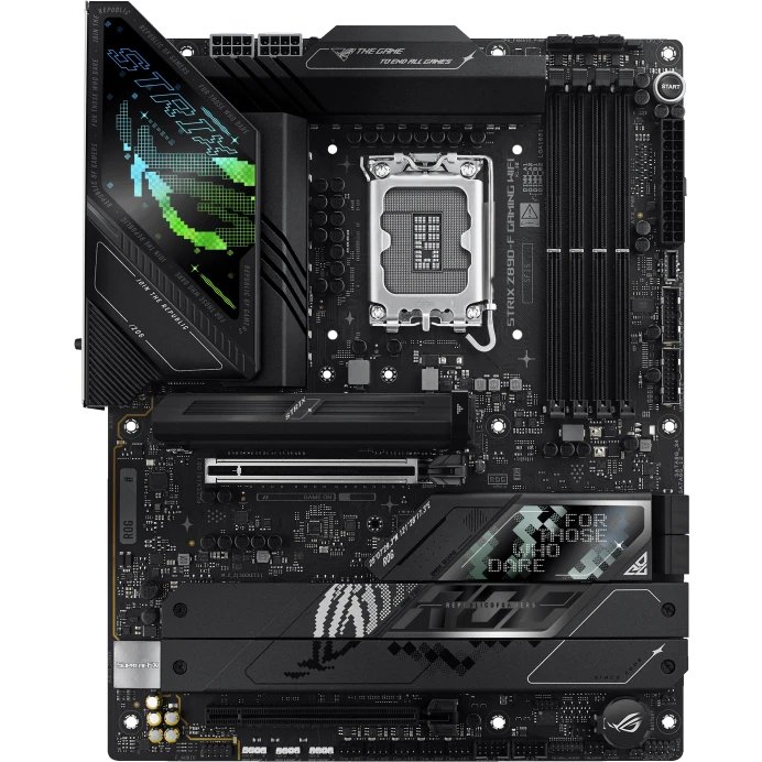 MB s1851 ASUS ROG STRIX Z890-F GAMING WIFI ATX 4xDDR5 2xPCIEx16 5xM.2 2xThunderbolt 2xUSB-C DP HDMI 2.5GLAN Wi-Fi 7 (90MB1I40-M0EAY0)