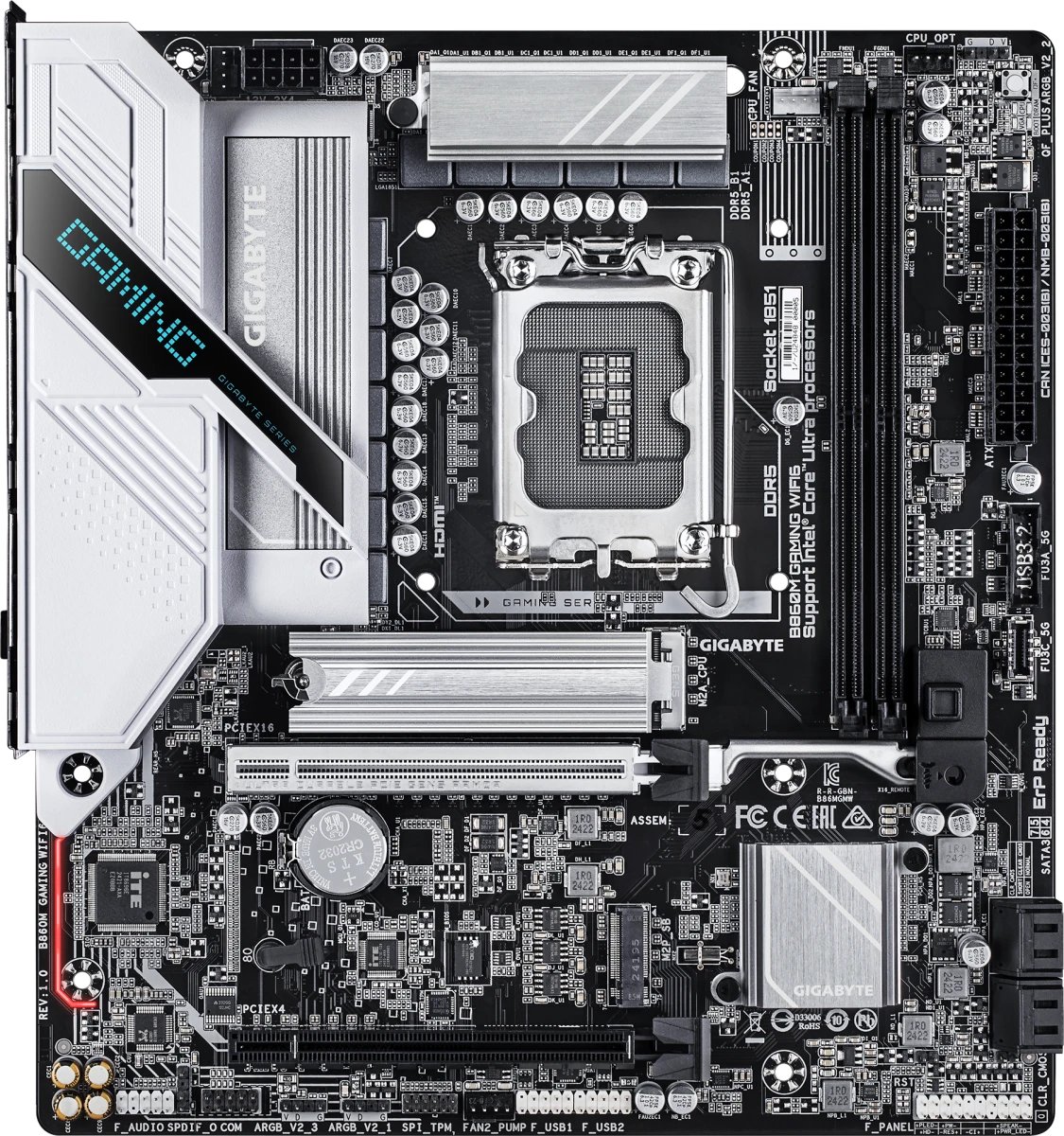 Материнская плата Gigabyte B860M Gaming Wifi6