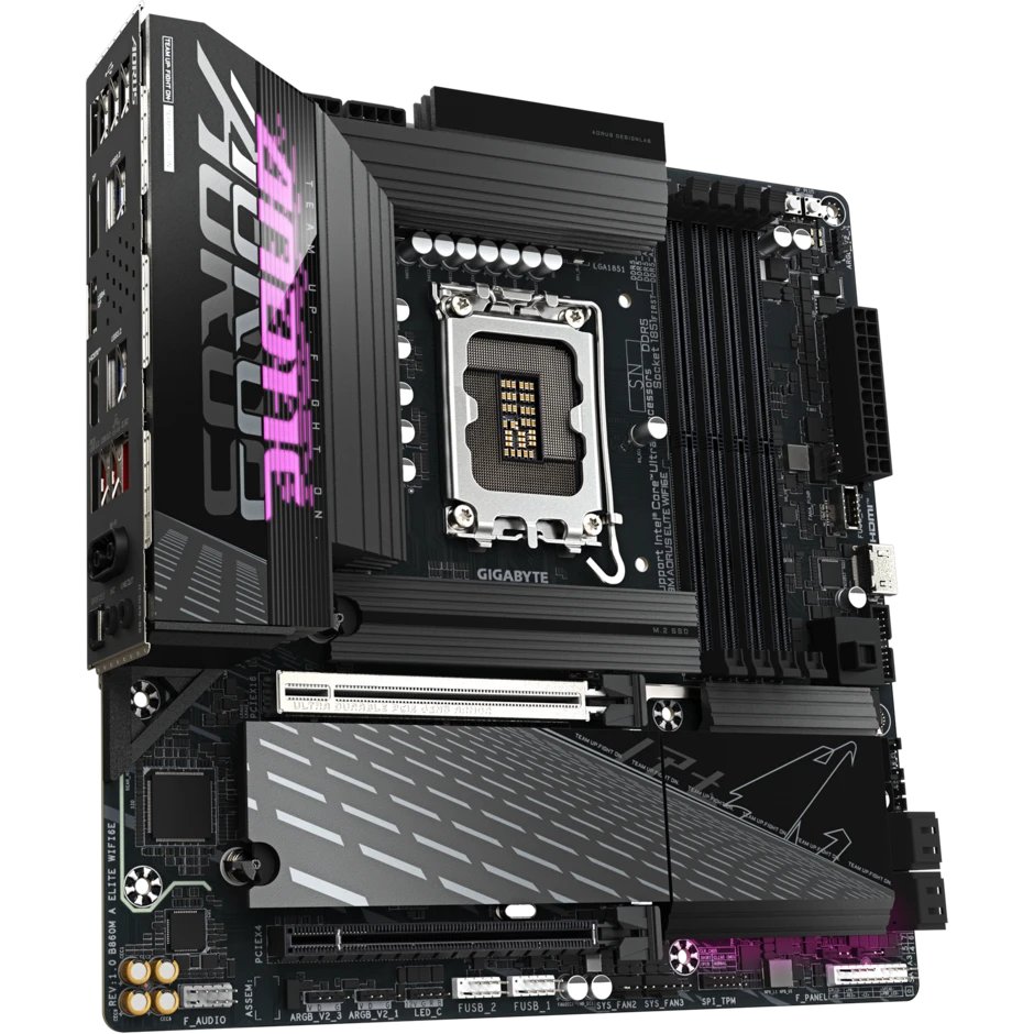 Материнская плата Gigabyte B860M Aorus Elite Wifi6E