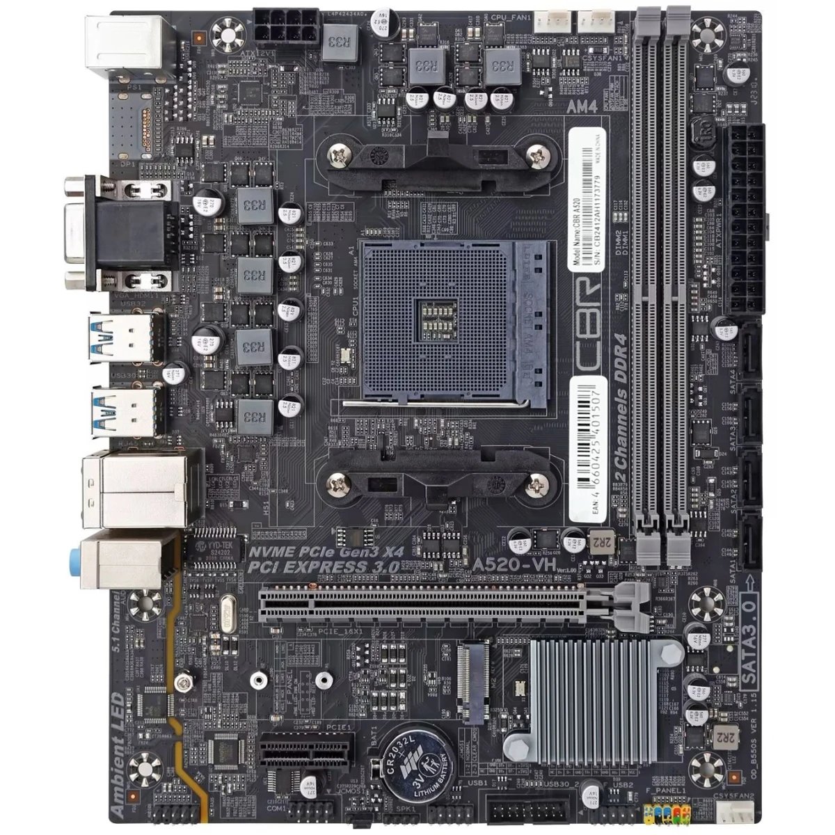 Материнская плата CBR A520 OEM (MB-ARA520-OEM)