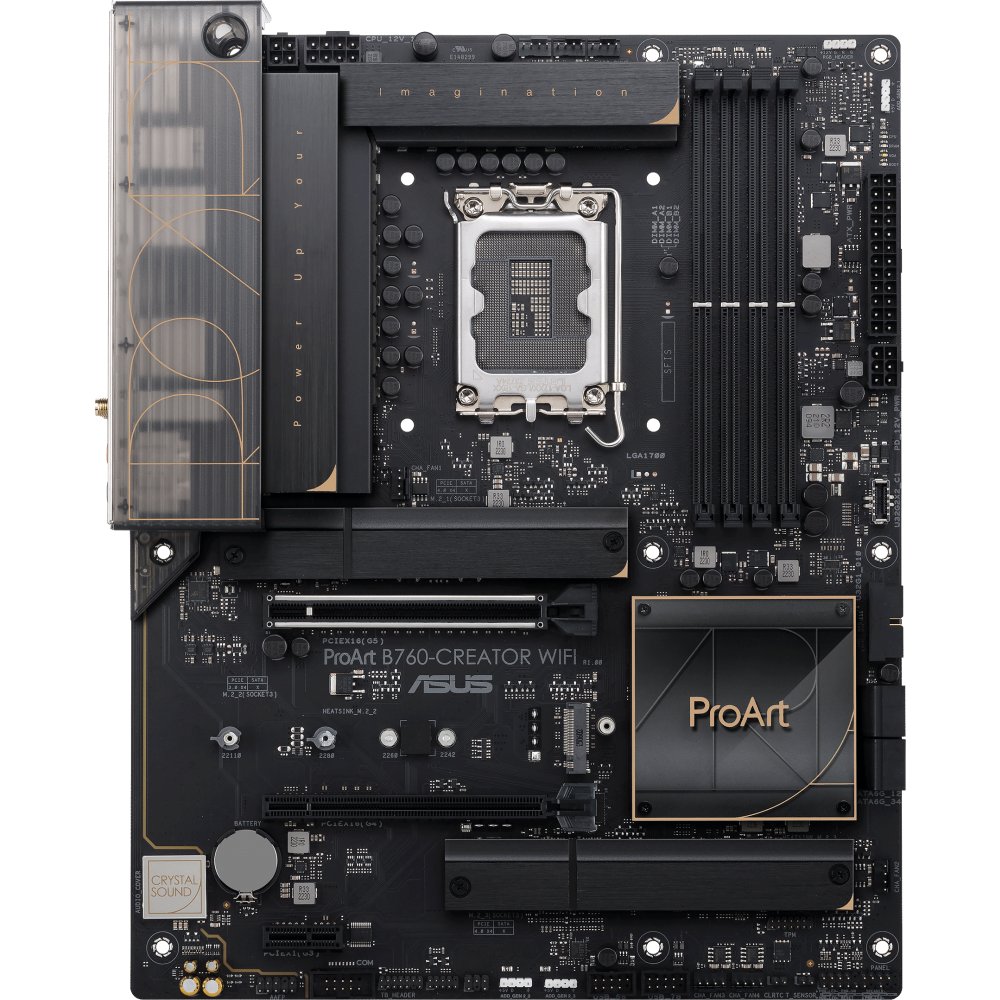 MB s1700 ASUS PROART B760-CREATOR WIFI ATX 4xDDR5 2xPCIEx16 PCIEx1 3xM.2 USB-C DP HDMI GLAN 2.5GLAN Wi-Fi 6 (90MB1FY0-M0EAY0)
