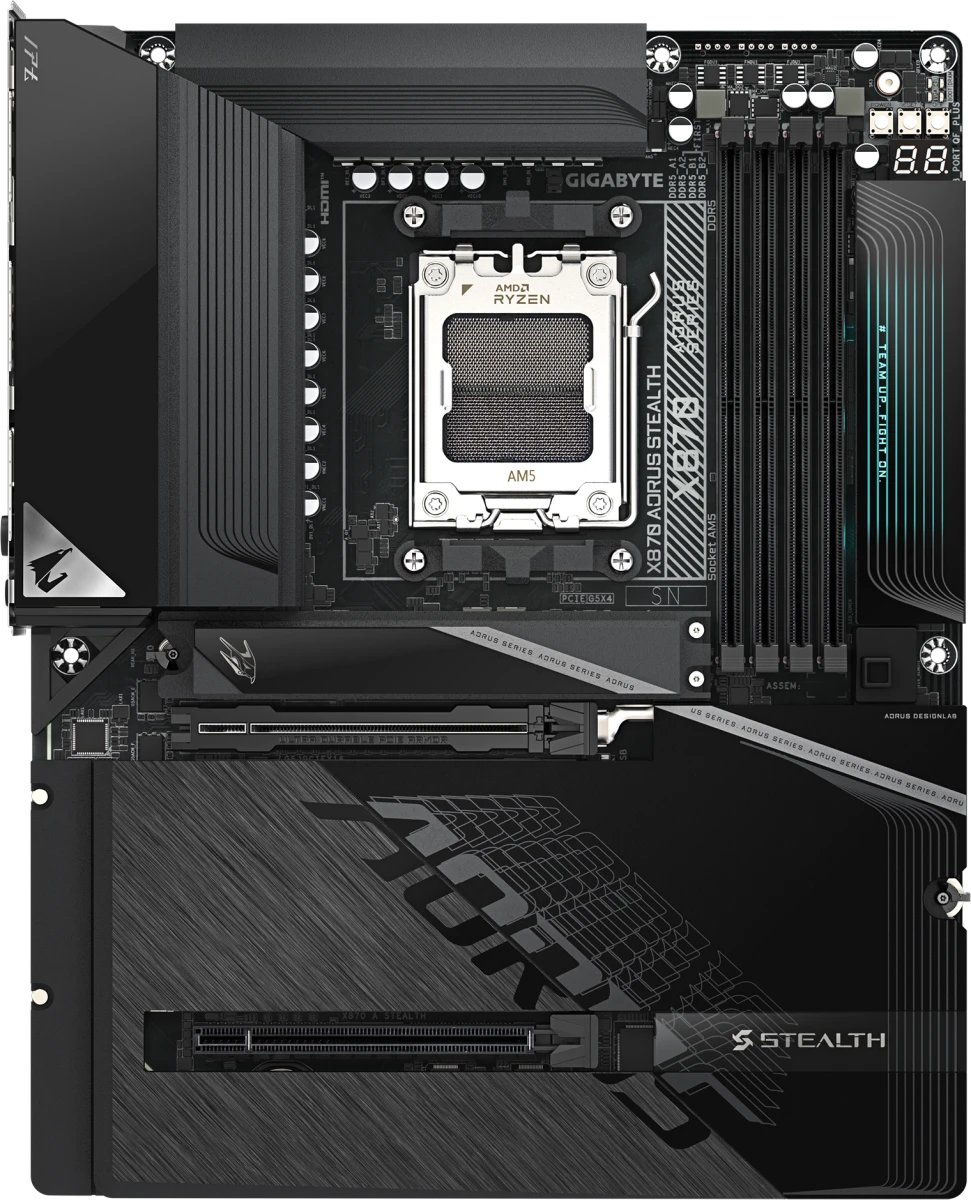 Материнская плата Gigabyte X870 Aorus Stealth, RTL