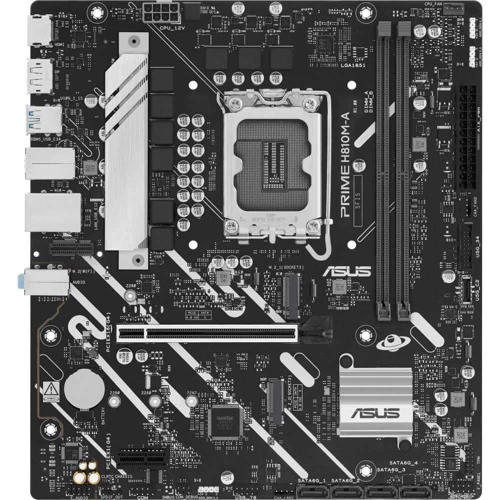 Материнская плата ASUS Prime H810M-A-CSM 90MB1KK0-M0EAYC