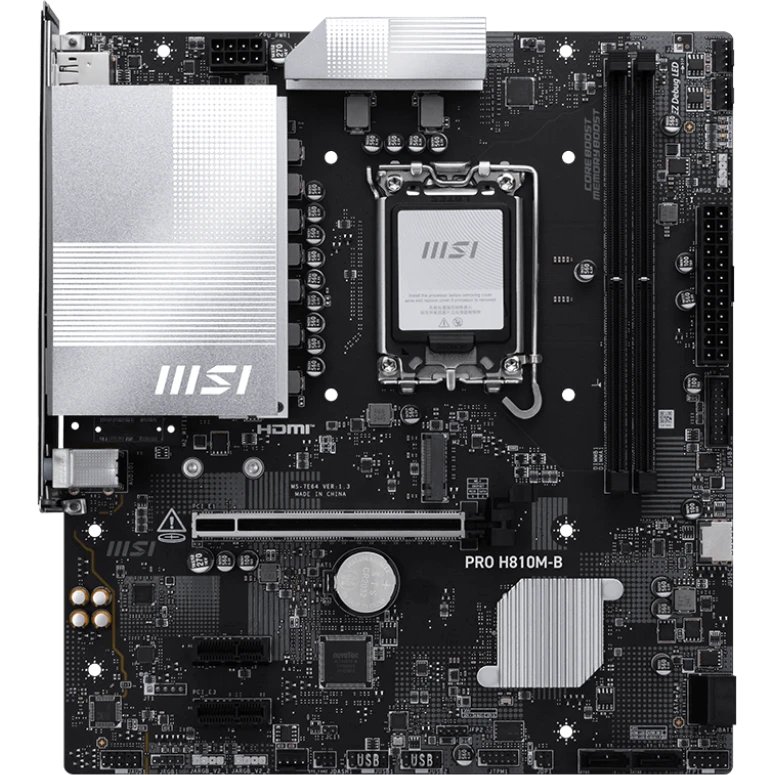 Материнская плата MSI Pro H810M-B
