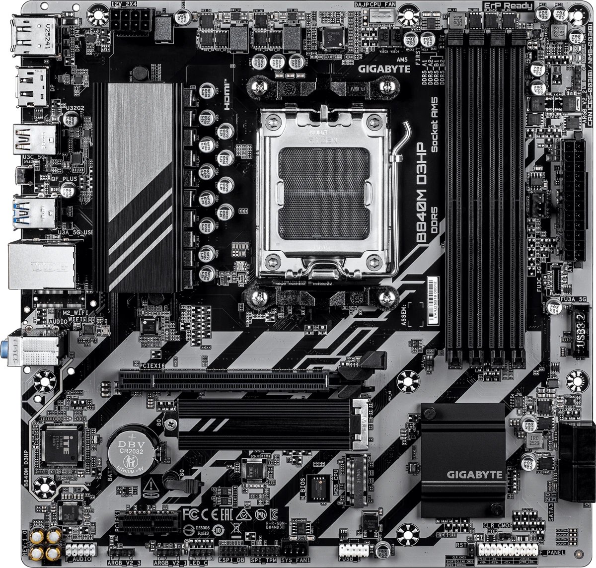 Материнская плата GIGABYTE B840M D3HP