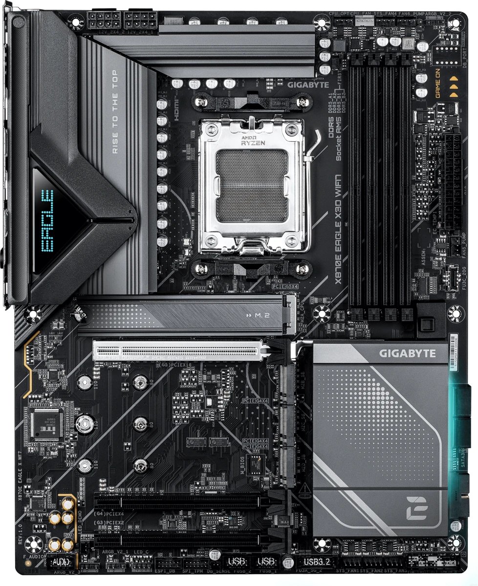 Материнская плата Gigabyte X870E Eagle X3D Wifi7