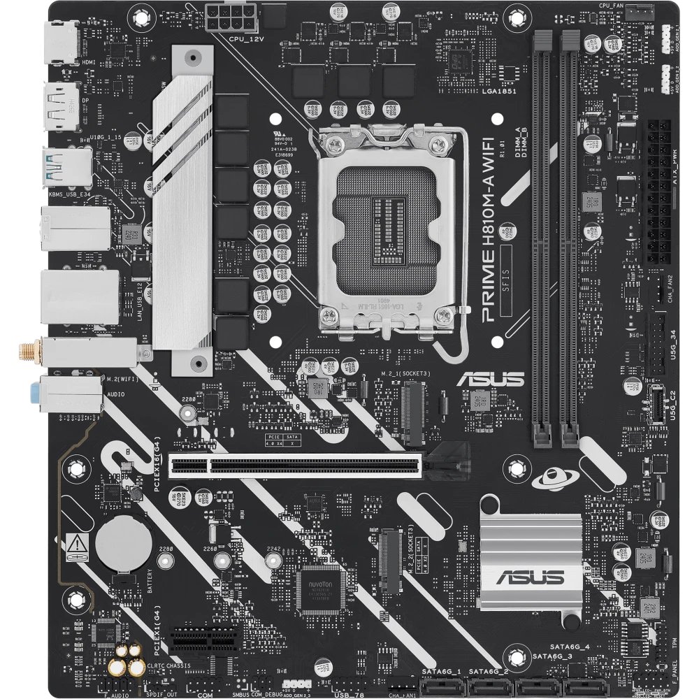 Материнская плата ASUS Prime H810M-A Wifi 90MB1KJ0-M0EAY0