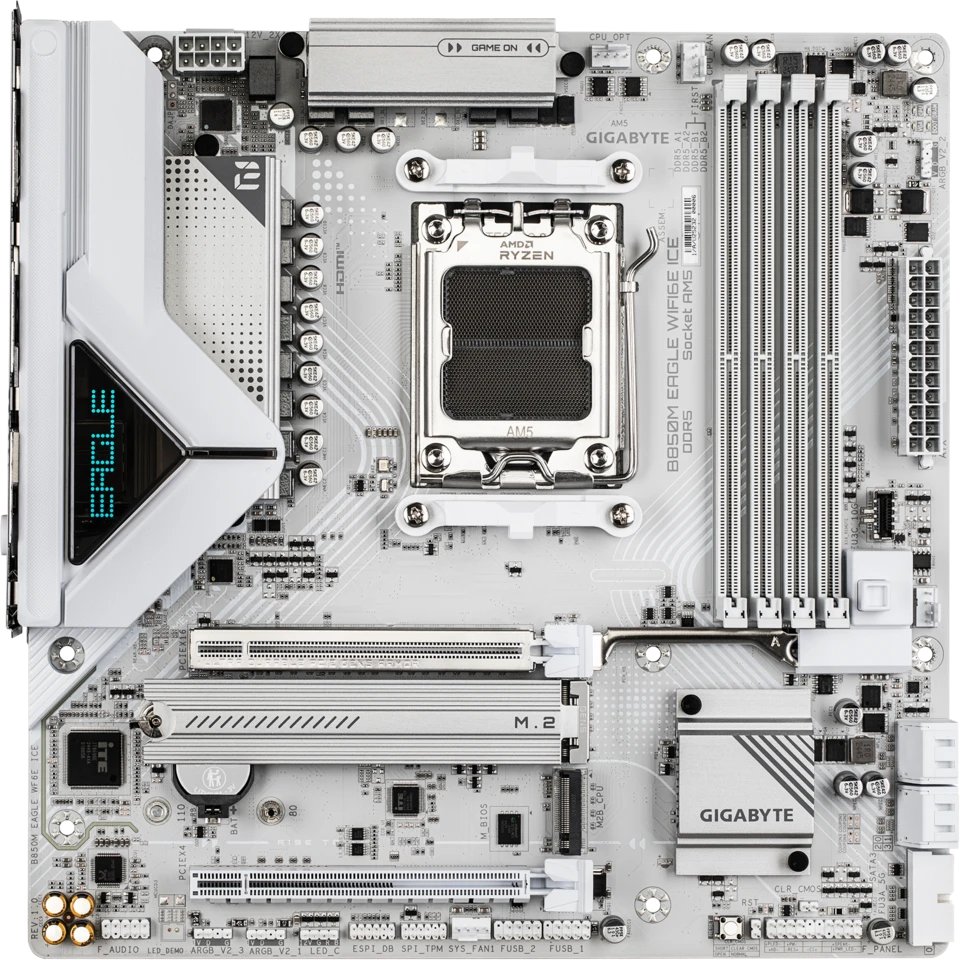 Материнская плата Gigabyte B850M Eagle Wifi6E Ice, RTL