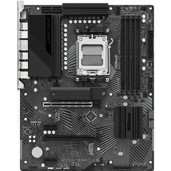 MB sAM5 ASRock B650 PG LIGHTNING, AMD B650, 4xDDR5-5200, HDMI, 2xPCI-Ex16, 2xPCI-Ex1, 4xSATA3(RAID 0/1/10), 3xM.2, 8 Ch Audio, 1x2.5GLan, (4+4)xUSB2.0, (7+2)xUSB3.2, (1+1)xUSB3.2 Type-C™, ATX, RTL