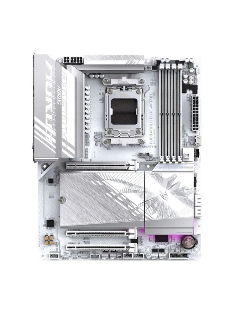 Материнская плата GigaByte B850 Aorus Elite WiFi7 Ice rev. 1.1