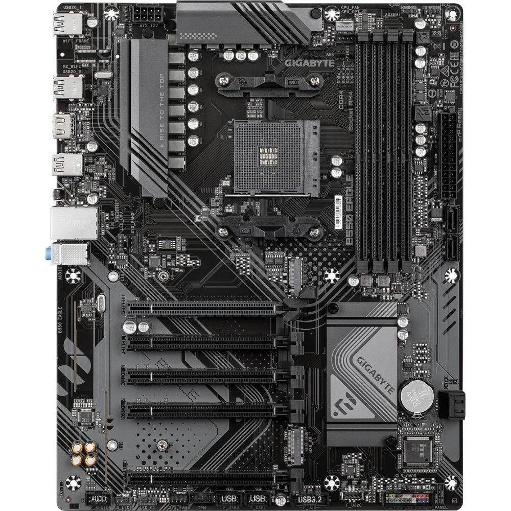 MB sAM4 Gigabyte B550 Eagle, AMD B550, DDR4, ATX, PCIe 4.0