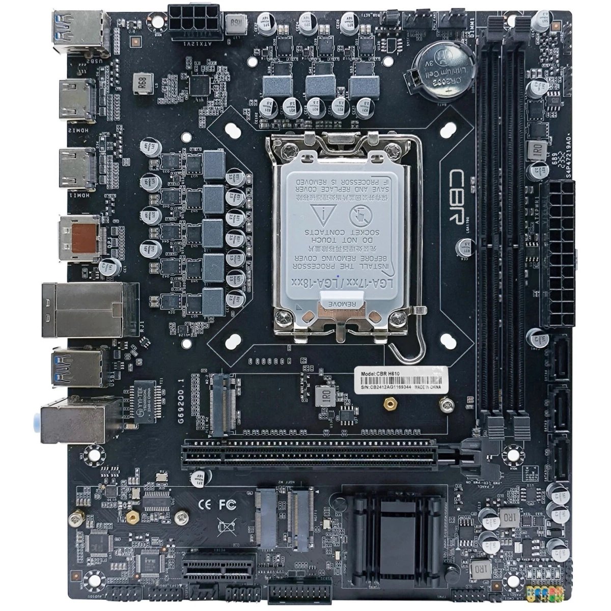 Материнская плата CBR H610 OEM (MB-ARH610-OEM)
