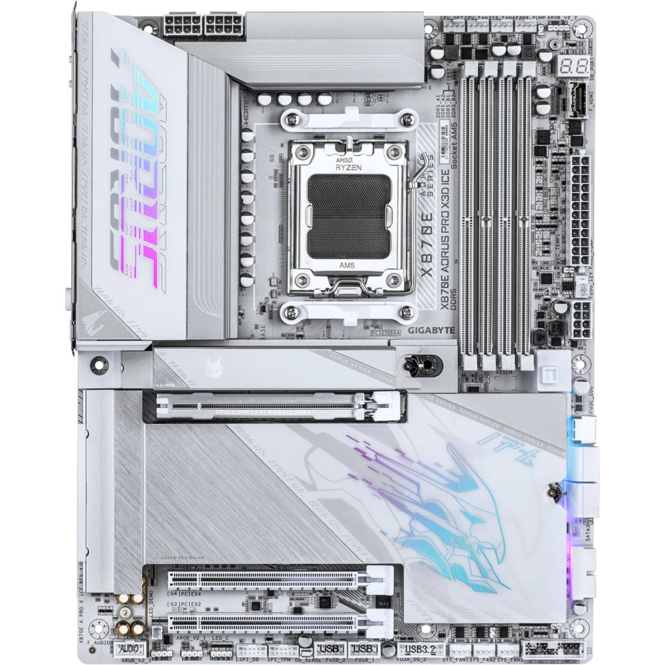 Материнская плата Gigabyte X870E A PRO X ICE