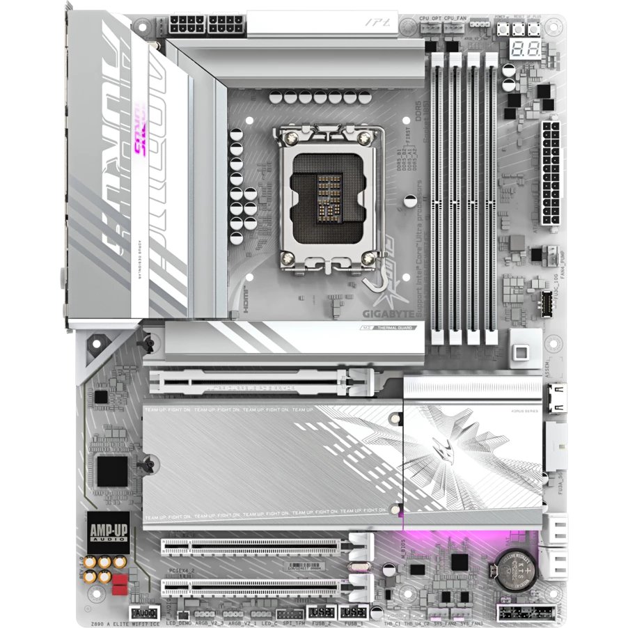 Материнская плата Gigabyte Z890 Aorus Elite Wifi7 Ice, RTL