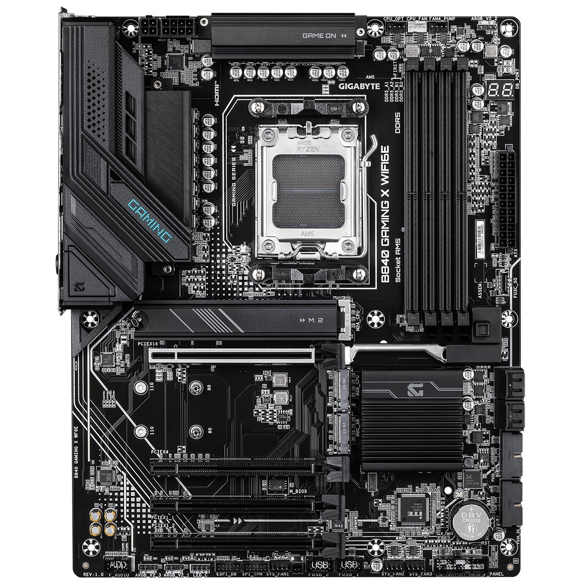 Материнская плата Gigabyte B840 Gaming X Wifi6E