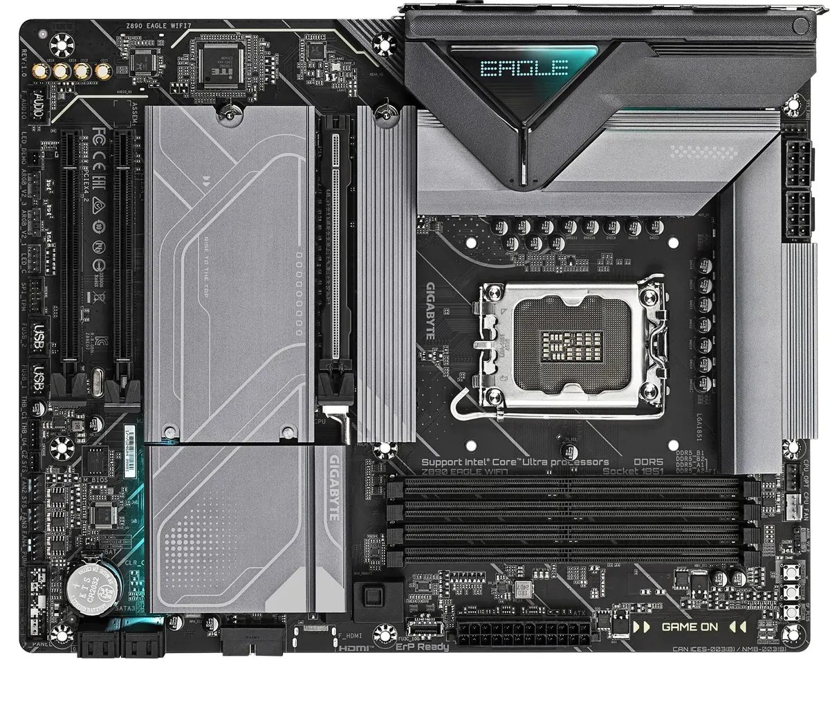 Материнская плата Gigabyte Z890 Eagle Wifi7, RTL