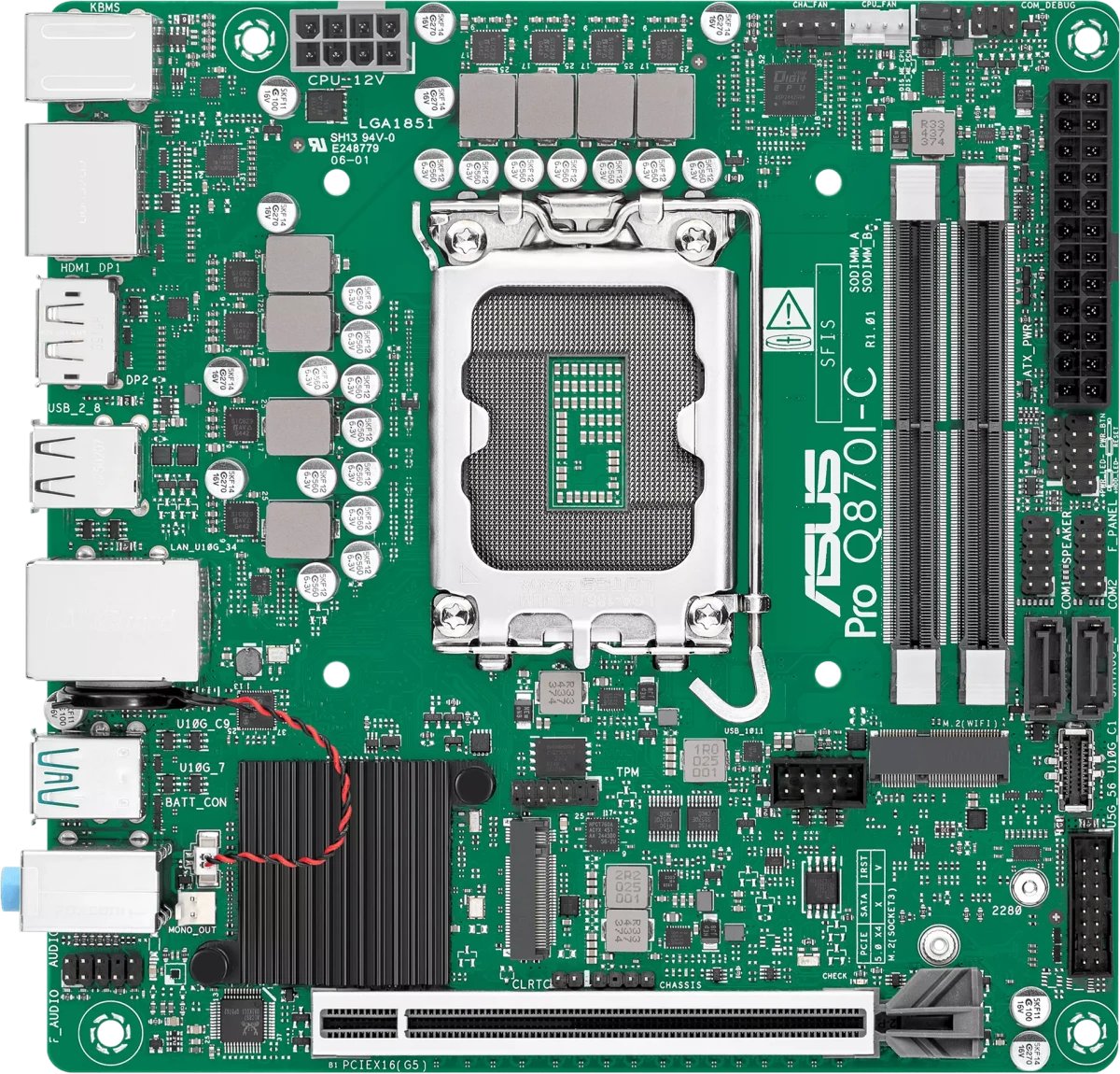 Материнская плата ASUS Pro Q870I-C-CSM