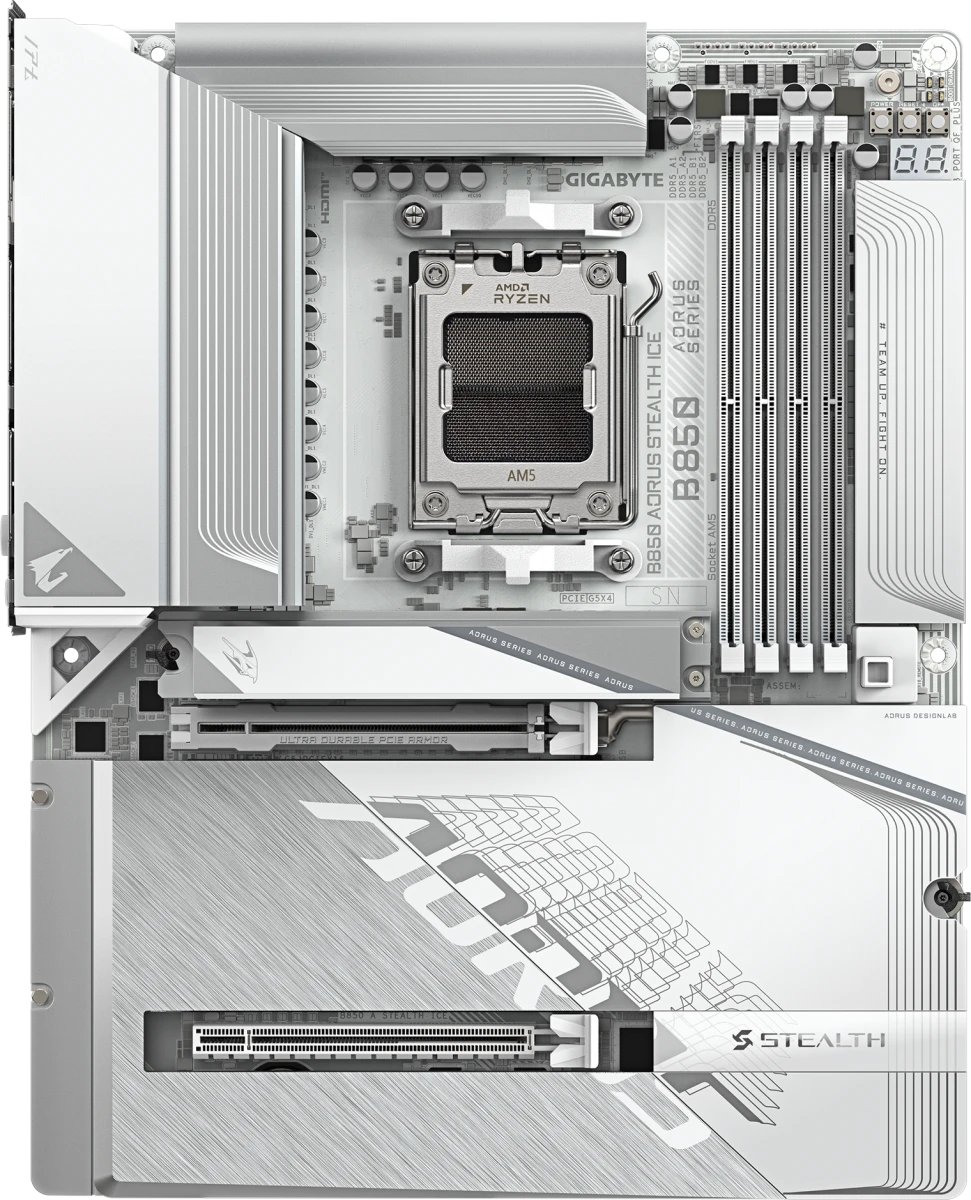 Материнаская плата GigaByte B850 Aorus Stealth