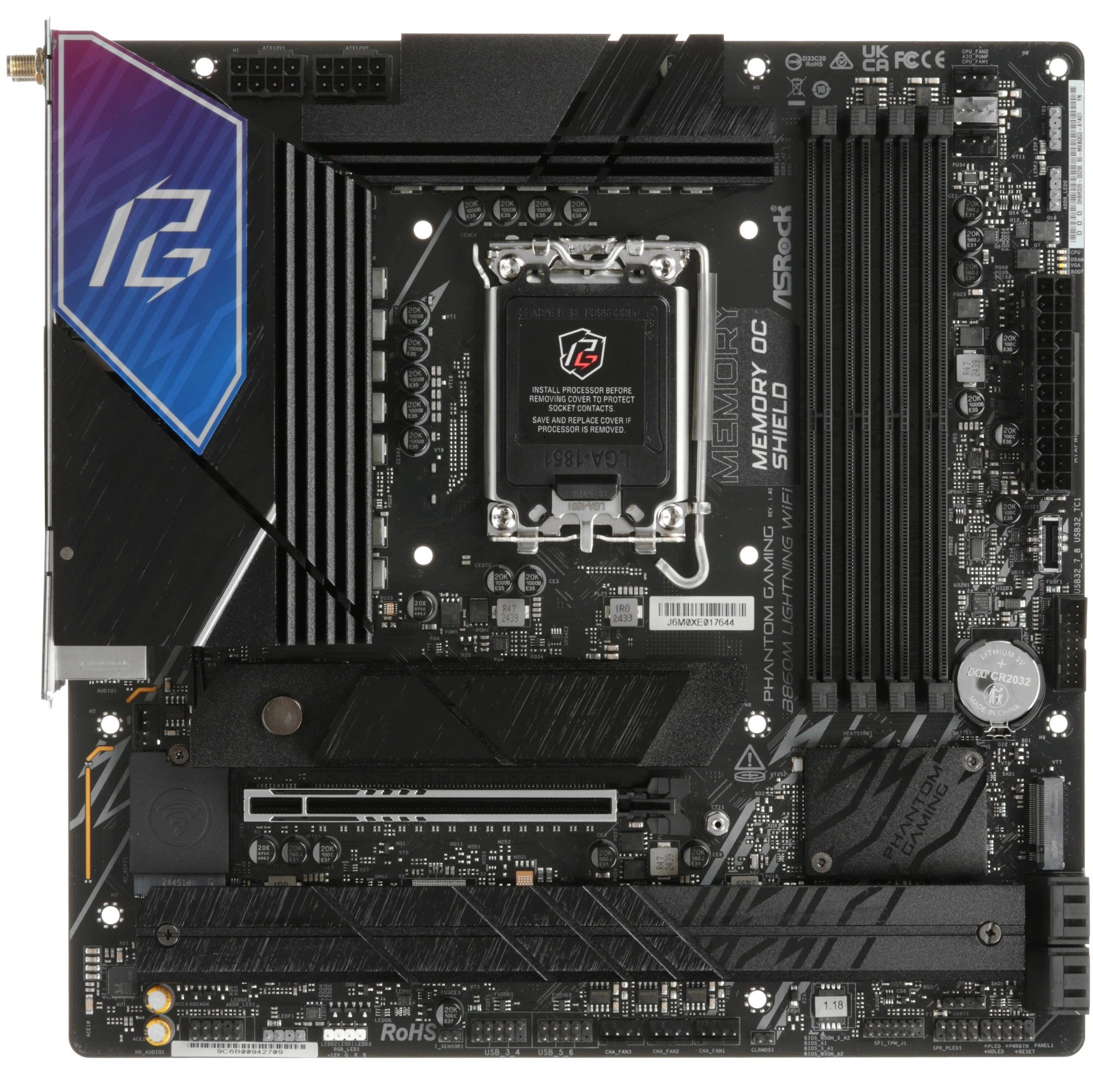 Материнская плата ASRock B860M Lightning WiFi