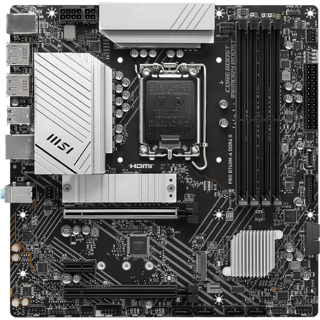 Материнская плата MSI Pro B760M-A DDR4 II