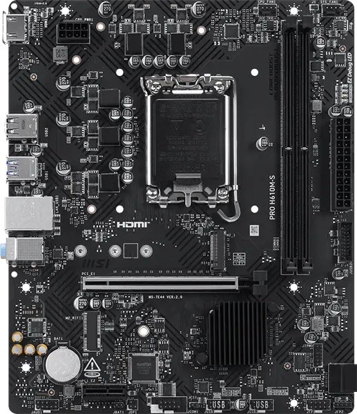 Материнская плата MSI Pro H610M-S