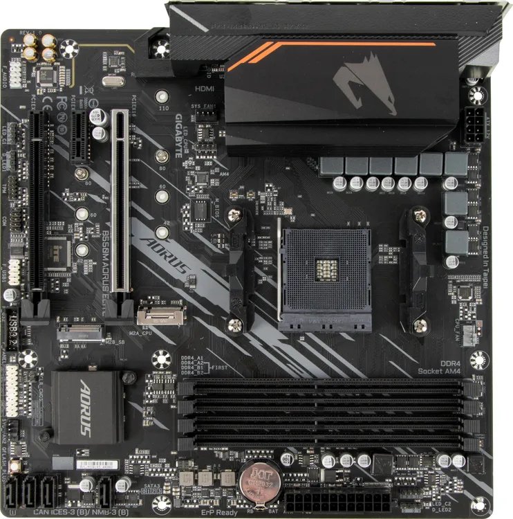 Материнская плата Gigabyte B550M X Aorus Elite