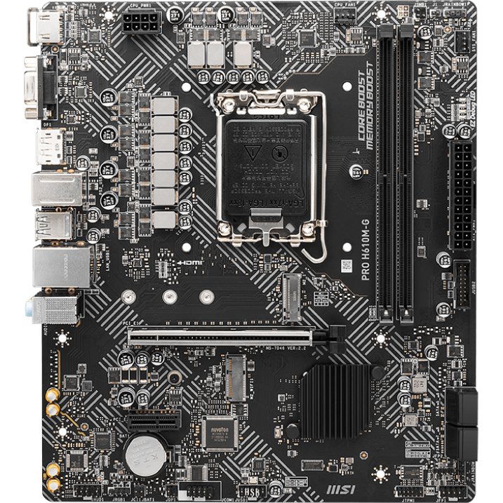 Материнская плата MSI Pro H610M-G