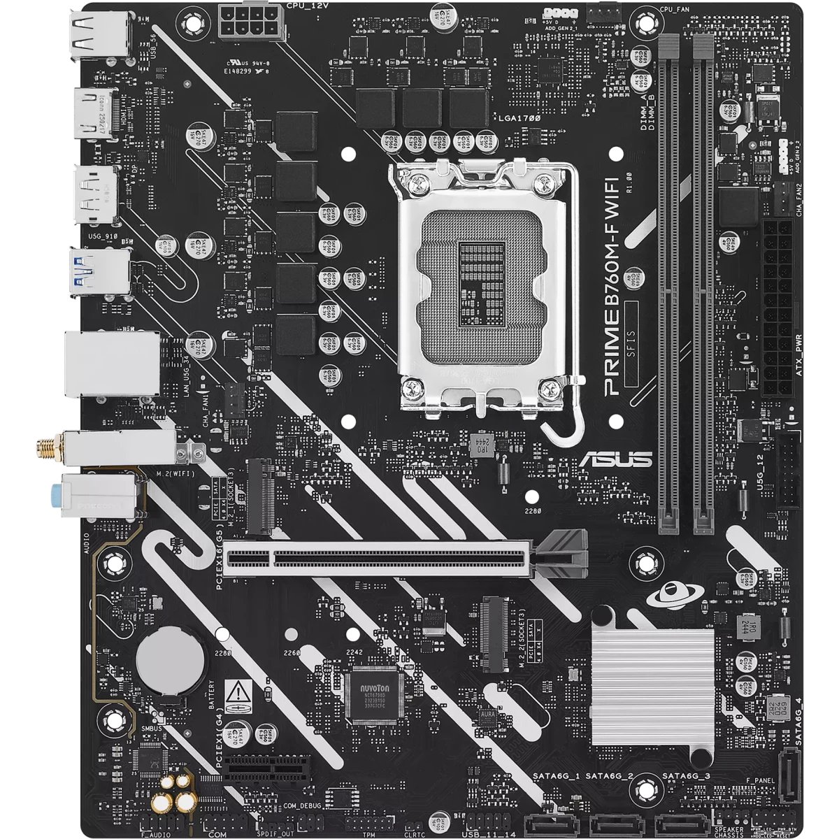 Материнская плата ASUS Prime B760M-F Wifi