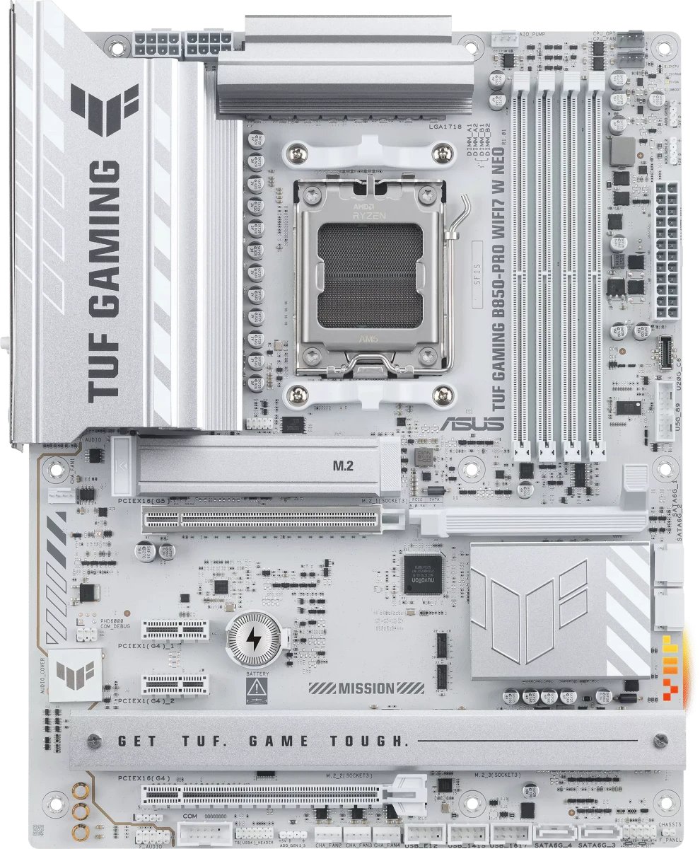 Материнская плата ASUS Tuf Gaming B850-Pro Wifi7 W Neo (90MB1NW0-M0EAY0)