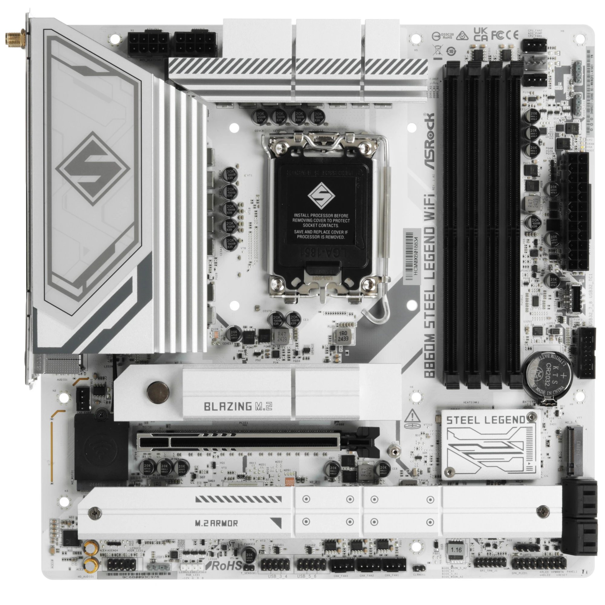 Материнская плата ASRock B860M Steel Legend WiFi
