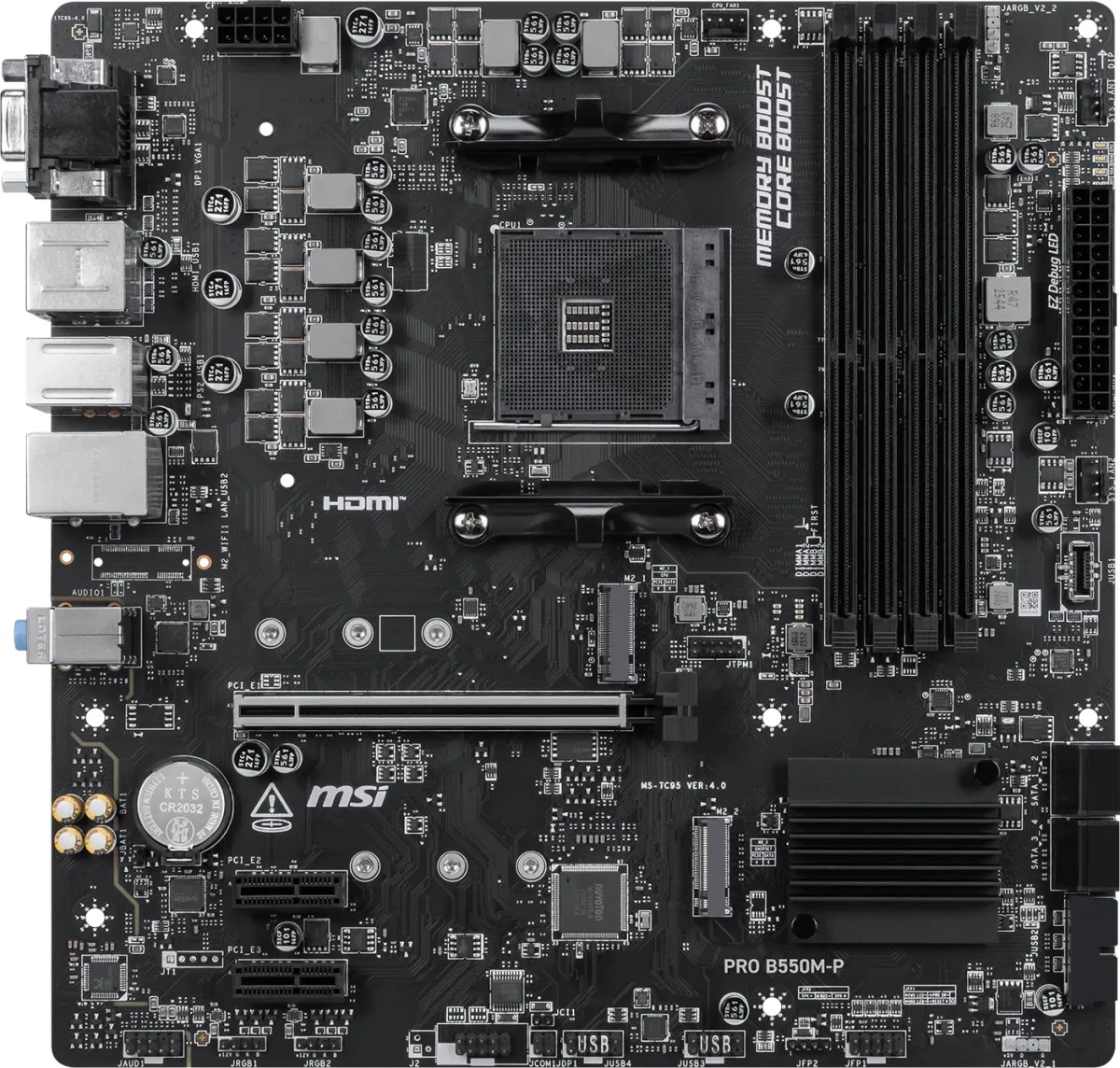 Материнская плата MSI Pro B550M-P
