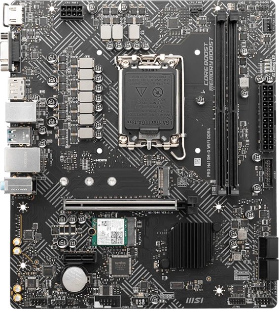 Материнская плата MSI Pro H610M-S Wifi