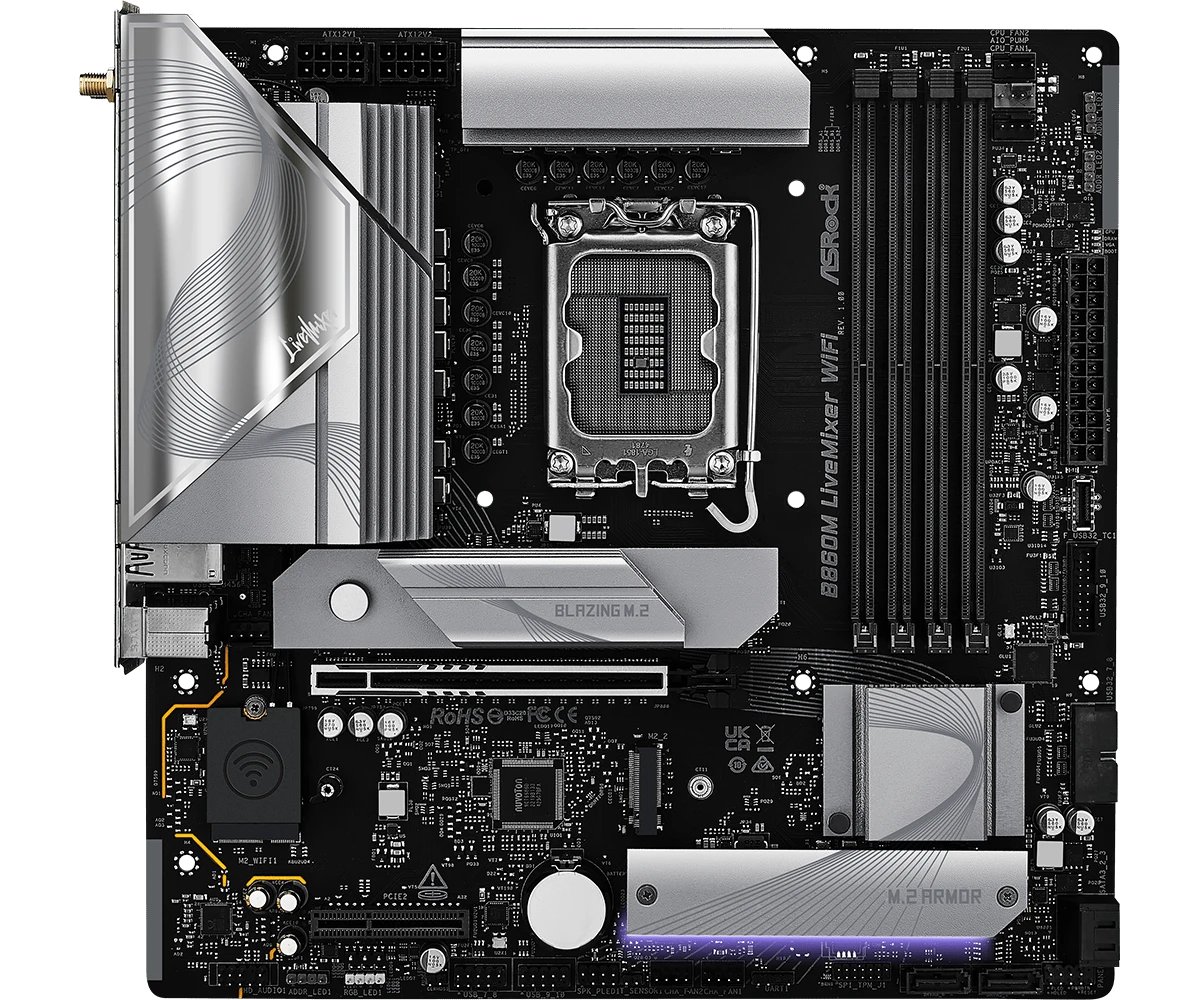 Материнская плата ASRock B860 LiveMixer WiFi