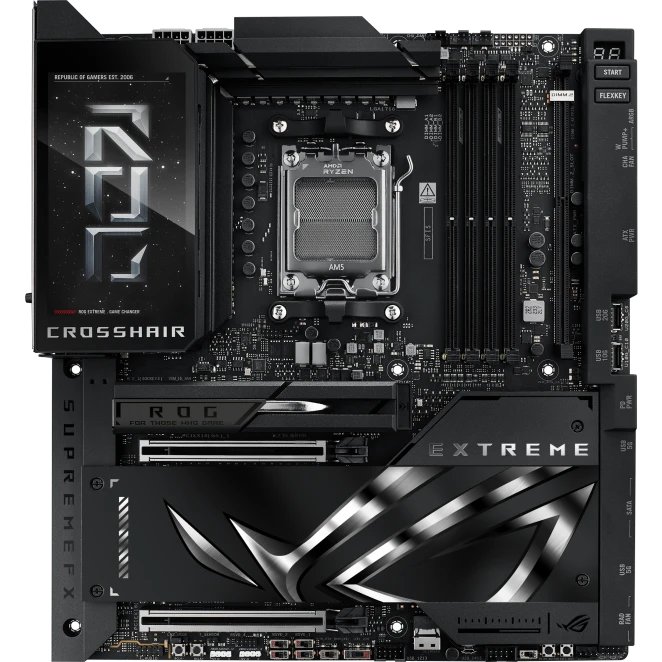 Материнская плата ASUS ROG Crosshair X870E Extreme AM5 E-ATX 4xDDR5 2xPCIe x16 5xM.2 4xUSB-C HDMI 5GLAN 10GLAN Wi-Fi 7