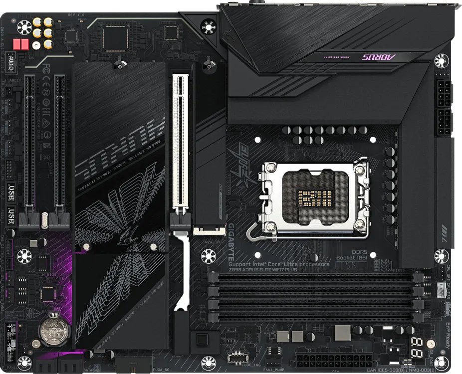 Материнская плата Gigabyte Z890 Aorus Elite Wifi7 Plus