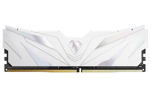 ОЗУ Netac Shadow II (NTSWD4P32SP-08W) DDR 4 DIMM 8Gb PC25600, 3200Mhz, C16 White, с радиатором
