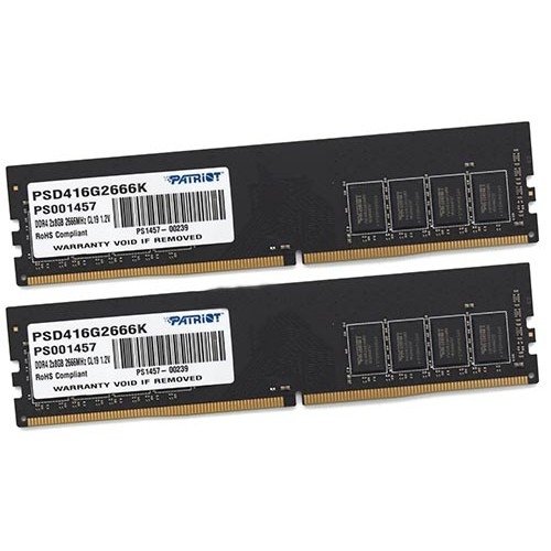 ОЗУ Patriot (PSD416G2666K) 16GB PC21300 DDR4 KIT2