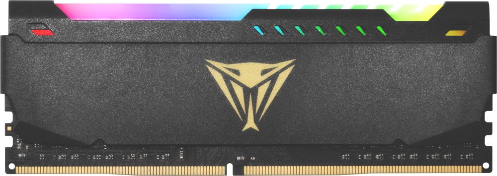 ОЗУ Patriot Memory DDR 4 DIMM 16Gb PC25600, 3200Mhz, CL18, PATRIOT Viper Steel RGB (PVSR416G320C8) (retail)
