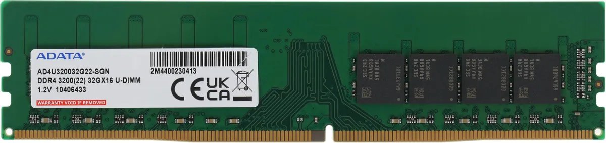 ОЗУ ADATA AD4U320032G22-SGN DIMM 32GB PC25600 DDR4