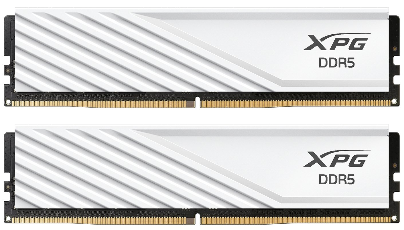 ОЗУ ADATA XPG Lancer Blade AX5U5600C4616G-DTLABWH 32GB DDR5-5600, CL46, 1.1V K2*16GB White