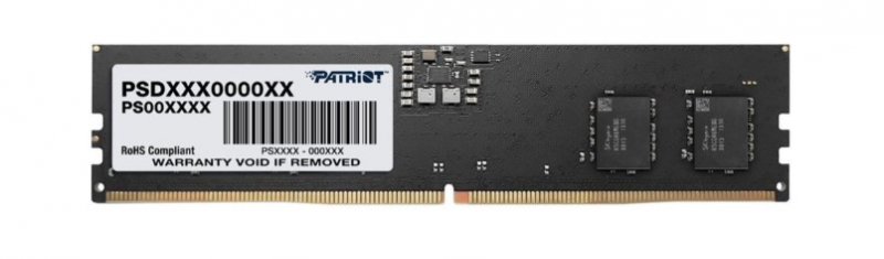 ОЗУ PATRIOT PSD516G560081 DIMM 16GB DDR5-5600