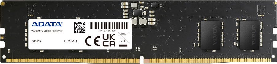 ОЗУ ADATA AD5U48008G-S 8GB DDR5 4800 UDIMM, CL40, 1.1V