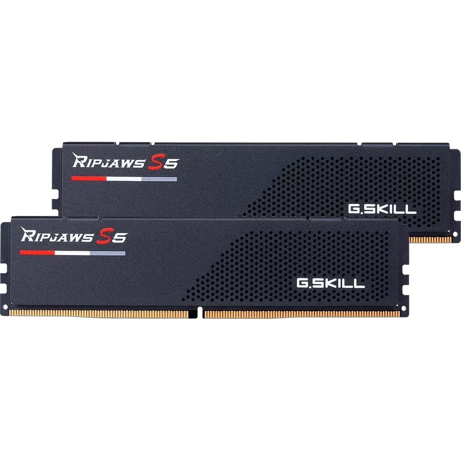 ОЗУ G.SKILL Ripjaws S5 (F5-5200J4040A32GX2-RS5K) 64GB (2x32GB) DDR5 5200MHz CL40 (40-40-40-83) 1.1V / Black