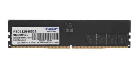 ОЗУ Patriot PSD532G48002 SL DDR5 32GB 4800MHz UDIMM